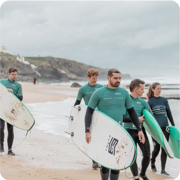 Gitpod team with skateboards.